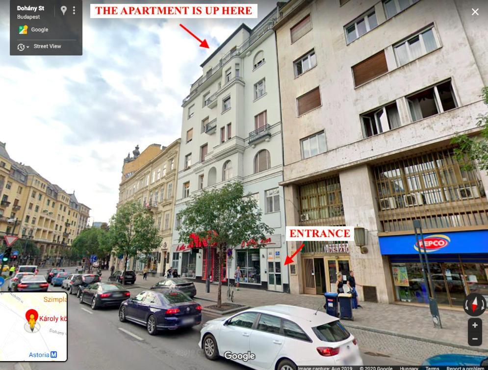 Panoramic Smart Penthouse Central View Of Grand Synagogue Apartment Budapesta Exterior foto